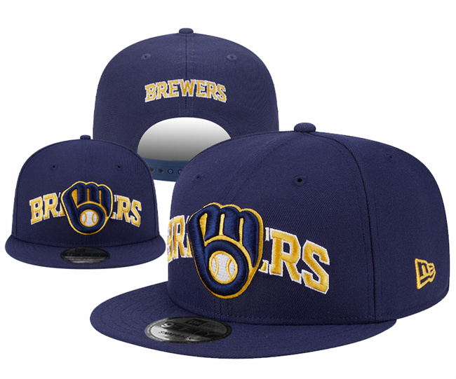 Milwaukee Brewers 2025 Stitched Snapback Hats 008